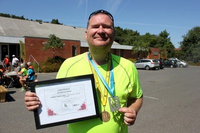Første medlem rundede 100 halvmarathonløb