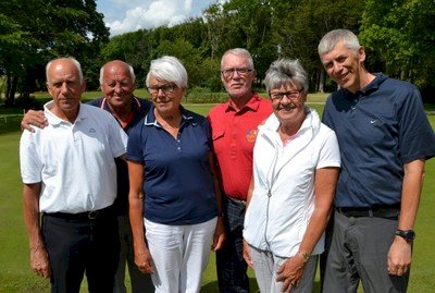 Veteranholdet i Løgstør Golfklub videre i regionsgolfen