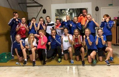 U14 piger sluttede efterårssæson af med boksning