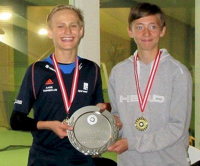 Jysk holdmesterskab til Aars/Hjørring Tennisklub U16 drenge