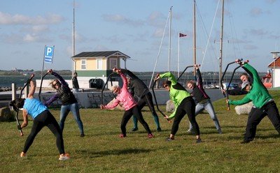Gymnastikforening tilbyder gratis træning på havnen i sommerferien