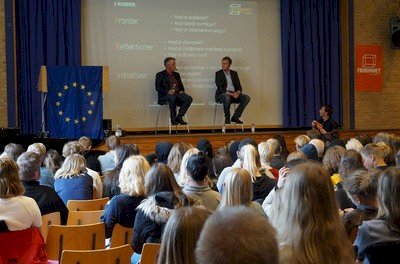 Efterskoleelever til frirumsdebat med EU-politikere