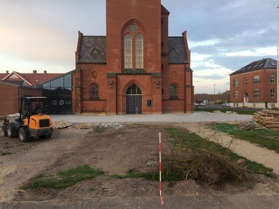 Løgstør Kirke anlægger ny forplads