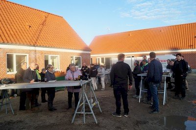 Rejsegilde på nyt boligbyggeri i Løgstør