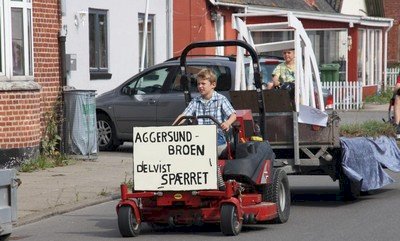 Små dværge vandt optog i Aggersund
