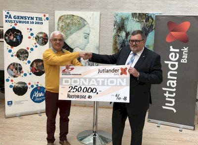 Jutlander Bank støtter massivt op om kulturuge