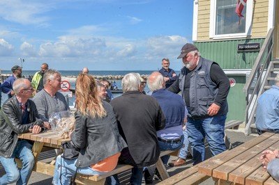 Ib Johansens 40 år som havnefoged blev fejret