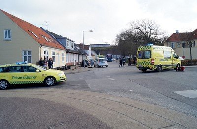 To knallertkørere kørt ned i Løgstør